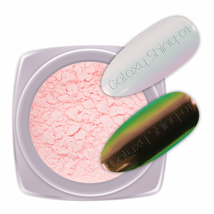 Pigmentpor Galaxy Shiny 01:Metálos hatású pigment porok változatos felhasználásra.
 ...