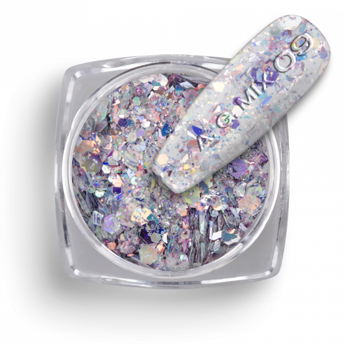 Csillámpor Abstract Glitter Mix 09:
Csillámpor mix különböző nagyságú flitterekkel és csil...