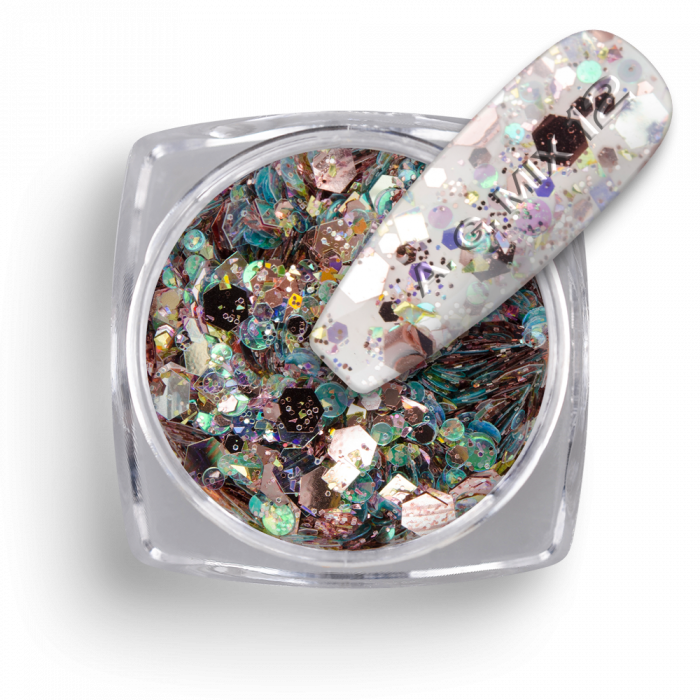 Csillámpor Abstract Glitter Mix 12:
Csillámpor mix különböző nagyságú flitterekkel és csil...