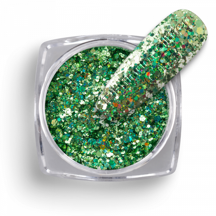 Csillámpor Platinum Glitter 08:
Csillámpor mix különböző nagyságú flitterekkel és csillám...