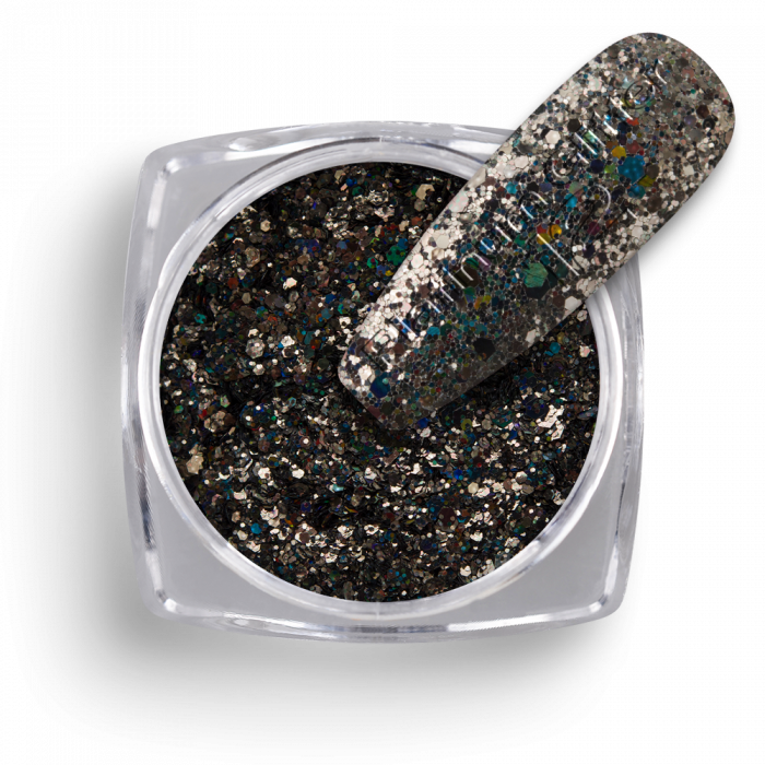 Csillámpor Platinum Glitter 12:
Csillámpor mix különböző nagyságú flitterekkel és csillám...