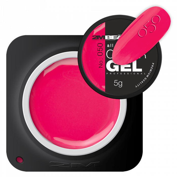 Színes Zselé - Neon 050 - HEMA Mentes: 
 
Neon pinkes magenta színű color zselé, magas pi...
