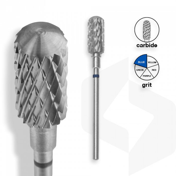 Staleks - Karbid Csiszolófej Lekerekített Henger 6 | 14 mm Kék | Közepes FT31B060-14 Staleks - Karbid Csiszolófej Lekerekített Henger 6 | 14 mm Kék | Közepes FT31B060-14:
- man...