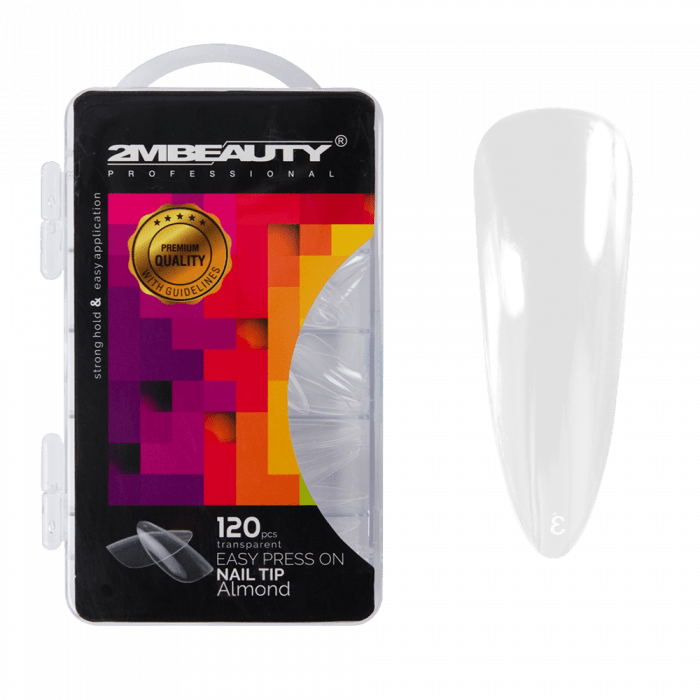 Easy Press On Nail Tip Almond - 120 db Tip Easy Press On Nail Tip Almond - 120 db Tip:
Gyönyörű formájú műkörmök könnyedén!
...