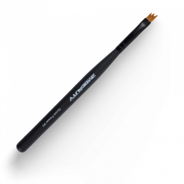 Díszítő Ecset Quick Flower 3 - Black Beauty:Egyszerű gyors minták festéséhez kifejlesztett sz...