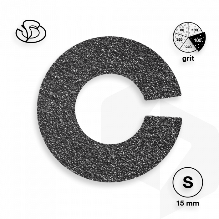 Staleks - Pododisc Íves Csiszolópapír Pro S 180 grit - 50 db PDFR-15-180:
 
- pedikűrhöz jav...