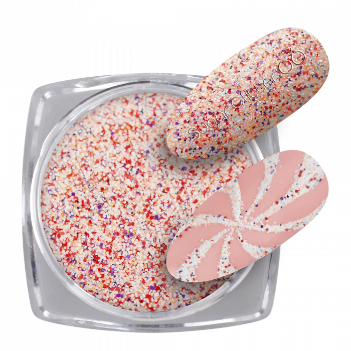 Csillámpor Sugar Glitter 06:
Színes cukorka hatású csillámok, melyekkel vidám körmöket kés...