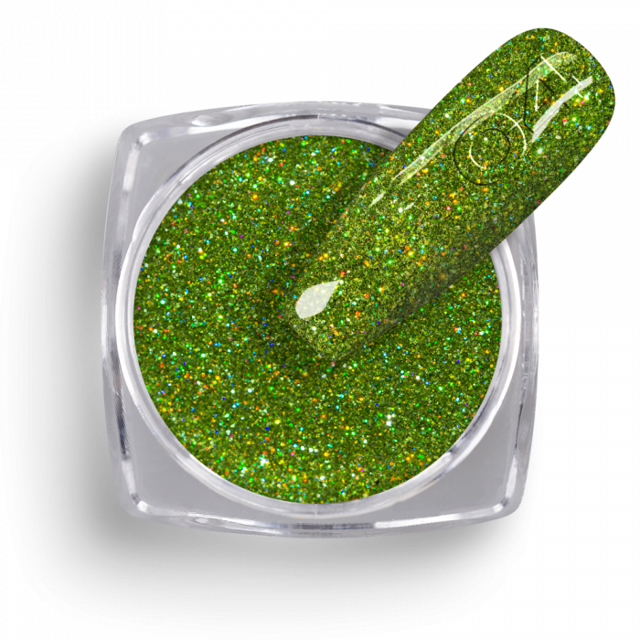 Csillámpor Holo Diamond Glitter 04:
 
Különleges hologram hatású csillámpor, mely a szivár...