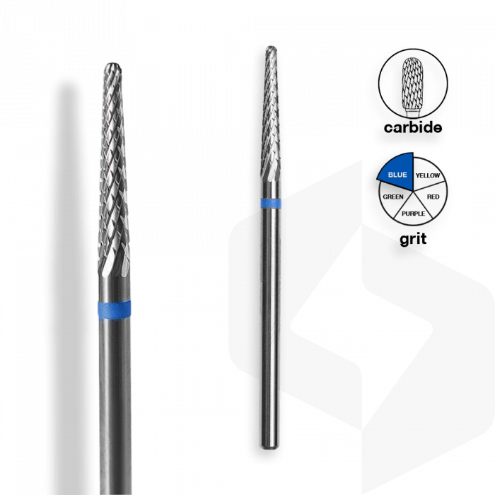 Staleks - Karbid Csiszolófej Keskeny Kúp 2,3 mm | 14 mm Kék | Közepes FT71B023-14 Staleks - Karbid Csiszolófej Keskeny Kúp 2,3 mm | 14 mm Kék | Közepes FT71B023-14:
- manik�...