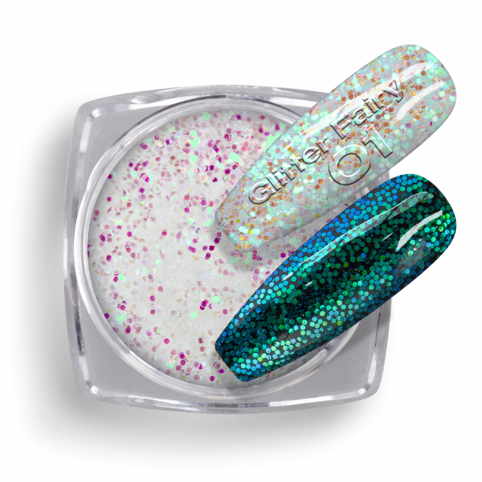 Csillámpor Glitter Fairy 01:
 
Tündérien tündöklő, fehér, színjátszó csillámpor.
 
H...