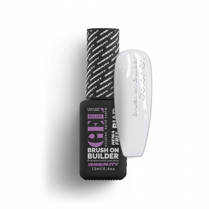 Brush On Builder Color 01 - HEMA Mentes Ecsetes Építőzselé:
A közkedvelt Brush On Builder Clea...