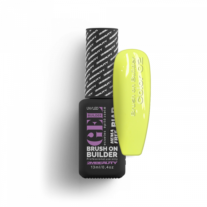Brush On Builder Color 02 - HEMA Mentes Ecsetes Építőzselé:
A közkedvelt Brush On Builder Clea...