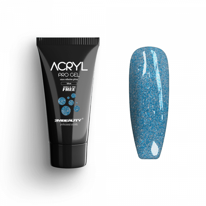 Acryl Pro Gel Micro Reflective Glitter Blue - HEMA Mentes Akrilzselé Acryl Pro Gel Micro Reflective Glitter Blue - HEMA Mentes Akrilzselé:
Fényvisszaverő acrylgel-ü...