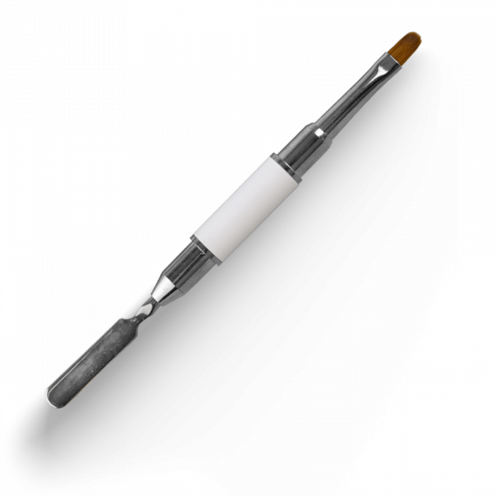 Acryl Pro Gel Twin Mix 6 Oval - Round Spatula - White:
 
Speciálisan a 2MBEAUTY akrilzselékhez ...
