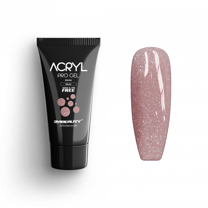 Acryl Pro Gel Shimmer Blush - HEMA Mentes Akrilzselé:
Shimmer Blush acrylgel-ünk HEMA mentes, íg...