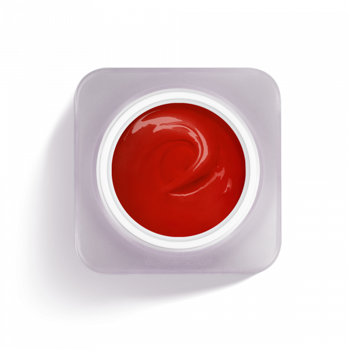 No Filing - Red Kiss - HEMA Mentes Reszelésmentes Építőzselé:
Jól pigmentált, közepes sűr�...