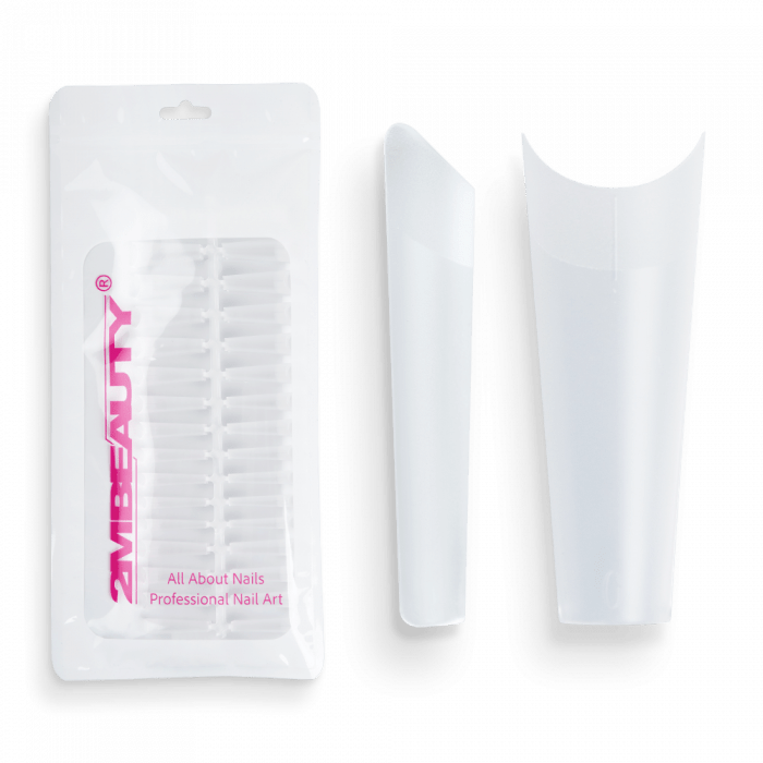 Easy Press On Nail Tip Half Long Coffin - 160 DB Tip:
Gyönyörű formájú műkörmök könnyedén...