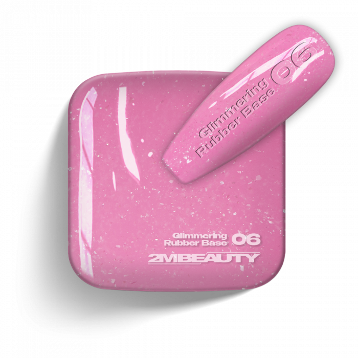 Gel Lack - Glimmering Rubber Base 06 - HEMA Mentes:
Közepesen sűrű, rendkívül rugalmas 2 az 1-...