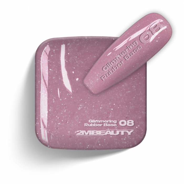 Gel Lack - Glimmering Rubber Base 08 - HEMA Mentes:
Közepesen sűrű, rendkívül rugalmas 2 az 1-...