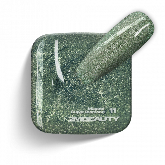 Gel Lack - Magnet Super Diamond 11 - HEMA Mentes