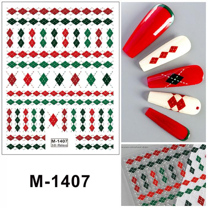 Köröm Matrica M-1407 Köröm Matrica M-1407:
Fedezd fel legújabb körömmatricáinkat, melyekkel a műköröm díszít�...