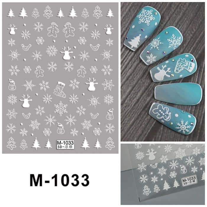 Köröm Matrica M-1033 Köröm Matrica M-1033:
Fedezd fel legújabb körömmatricáinkat, melyekkel a műköröm díszít...