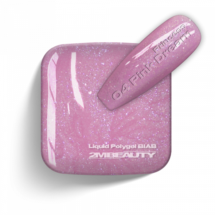 BIAB - Princess - 04 Pink Dreams - HEMA Mentes Ecsetes Építőzselé:
A közkedvelt Brush On Buil...