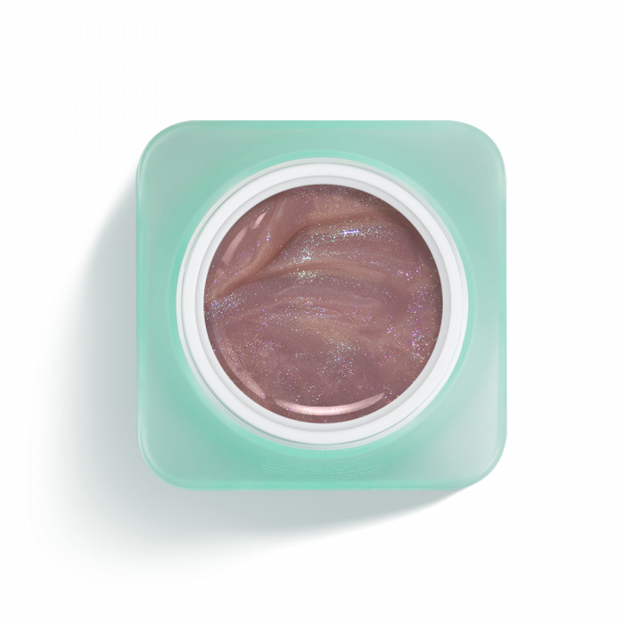 Mousse - Glowmist - Mocha - HEMA Mentes Építőzselé:

Barna árnyalatú, fehér microcsillám...