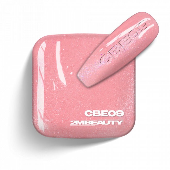 Gel Lack - Colored Base Elastic Shimmer CBE09 - HEMA Mentes:
Természetes árnyalatú, közepesen s...