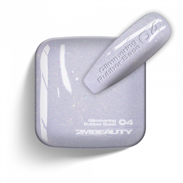 Gel Lack - Glimmering Rubber Base 04 - HEMA Mentes:
Közepesen sűrű, rendkívül rugalmas 2 az 1-...