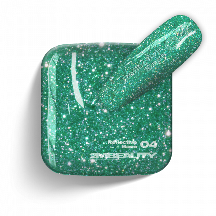 Gel Lack - Reflective Base 04 - HEMA Mentes Gel Lack - Reflective Base 04 - HEMA Mentes:
Fényvisszaverő csillámokat tartalmazó, 2in1 gél l...