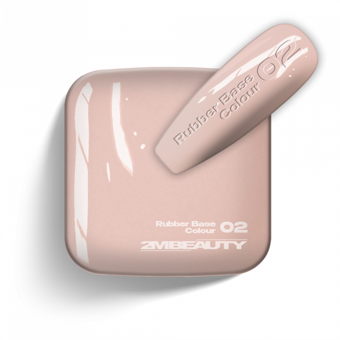 Gel Lack - Rubber Base Colour 02 - HEMA Mentes:
Szatén rózsaszín színű, könnyen kezelhető, n...