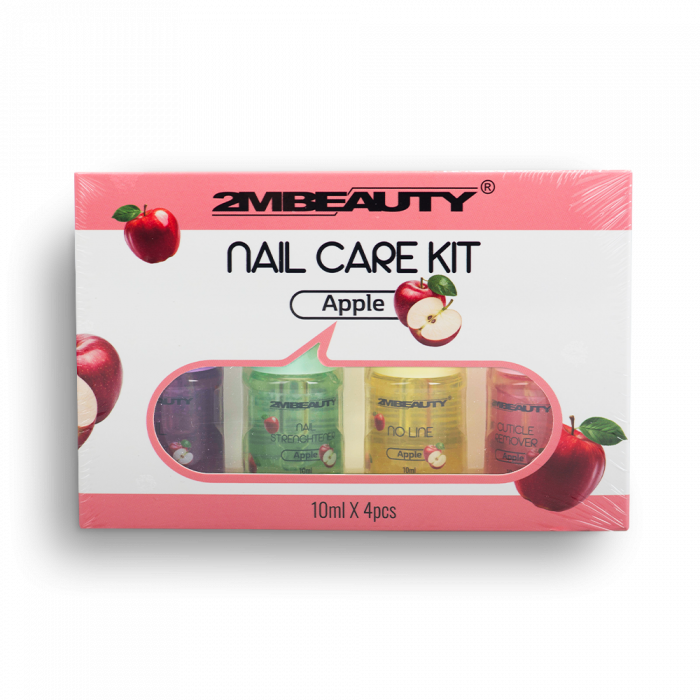 Nail Care Kit - Apple - Körömágyápoló Szett Nail Care Kit - Apple - Körömágyápoló Szett:
A Nail Care Kit egy négy lépésből álló, pro...