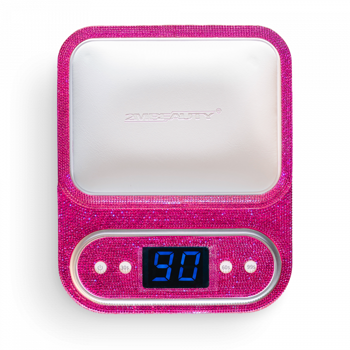 Kéztámaszos MultiLED Lámpa 01 - 48W Pillow UVLED - Strasszköves Pink:
Ez a MultiLED műkörmös...