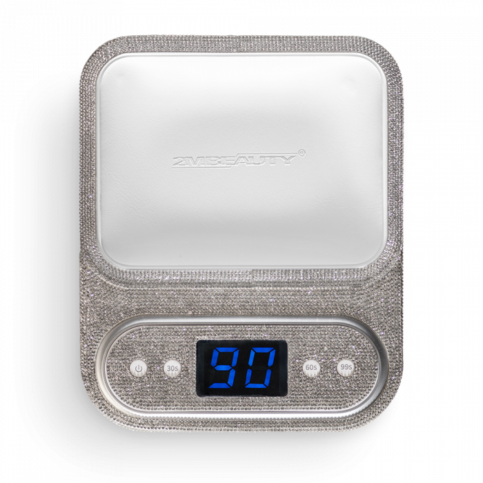 Kéztámaszos MultiLED Lámpa 01 - 48W Pillow UVLED - Strasszköves Ezüst:
Ez a MultiLED műkörm�...