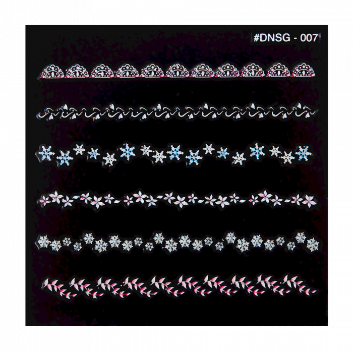 DNSG-007 Öntapadós matrica díszítéshez...