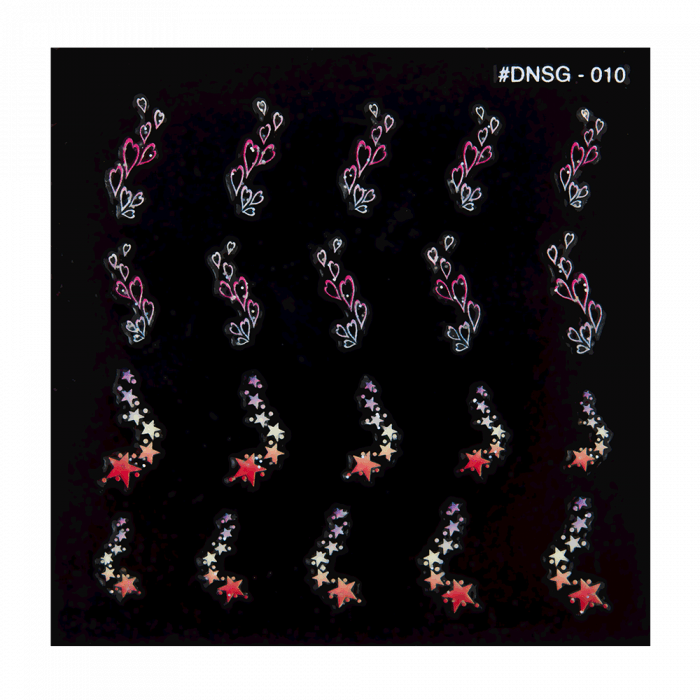 DNSG-010 Öntapadós matrica díszítéshez...