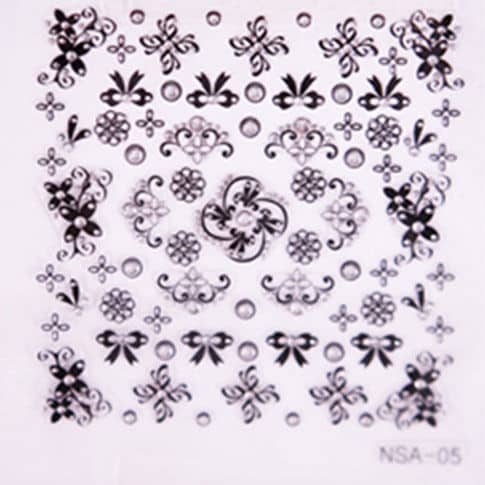 NSA-05 B Öntapadós matrica díszítéshez...
