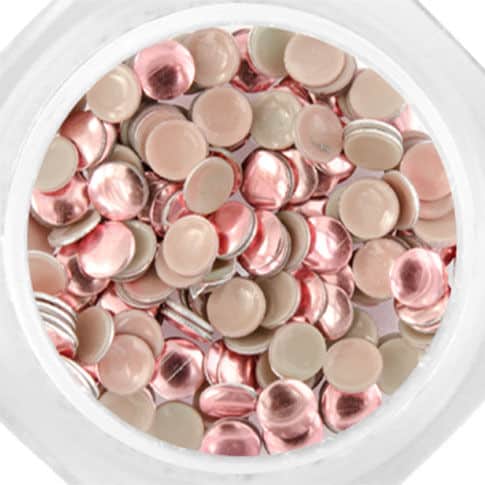 Stud Metal 303 Pink Lapos, könnyen beépíthető metal díszek....