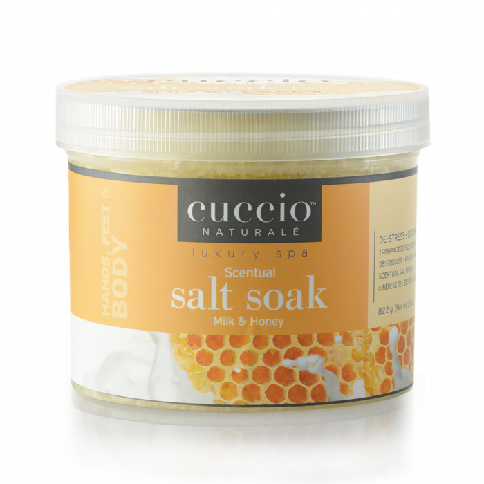 Cuccio Tengeri Sófürdő Tejjel és Mézzel - Scentual Salt Soak Milk & Honey:
A Cuccio tenger...