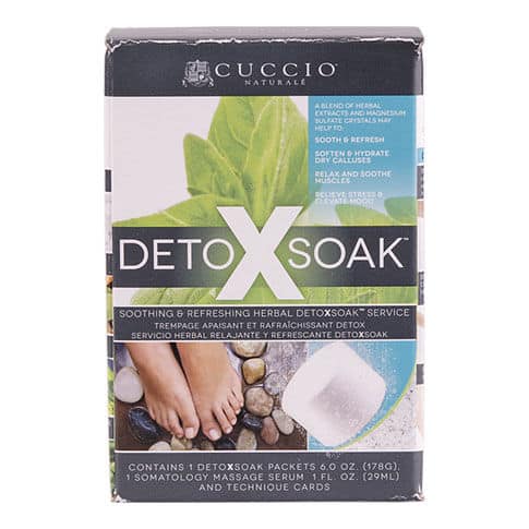 Cuccio detox méregtelenítő mini csomag:
A pedikűr csomag tartalmaz egy DetoXsoak tablettát (17...