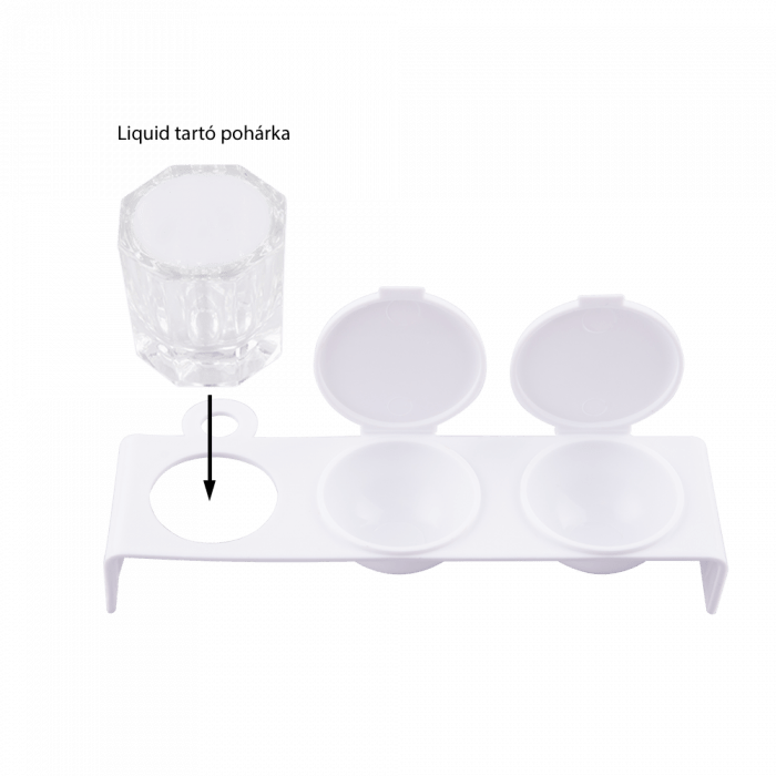 Porcelánpor És Liquid Pohár Tartó Műanyag:
 
A liquid folyadék és a por, a porcelán műk�...