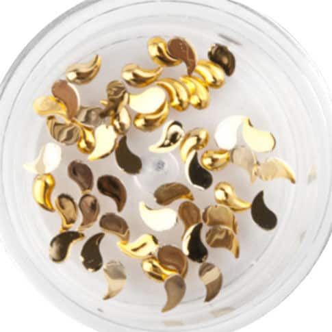 Kő Falevél - 20 Gold Apró falevél formájú kövek 50db-os kiszerelésben....