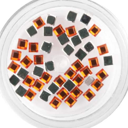 Kő Kocka - 16 Orange Apró kocka formájú kövek 50db-os kiszerelésben....