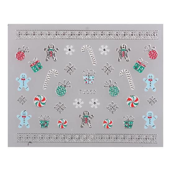 Matrica Christmas TJ052 Silver ...