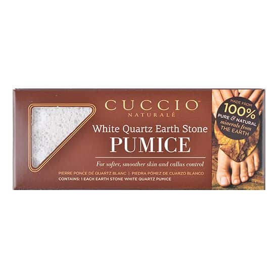 Cuccio Kvarc habkő:
(White quartz pumice) A kvarc habkő kíméletes a bőrrel, de kíméletlen a ...
