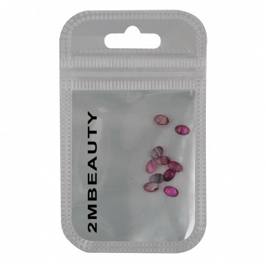 Formakő kagyló ovál 63 pink