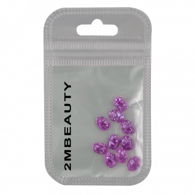 Formakő kagyló ovál purple