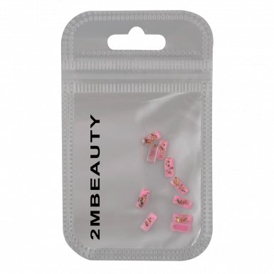 Formakő kagyló téglalap pink