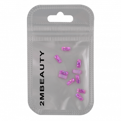 Formakő kagyló téglalap purple
